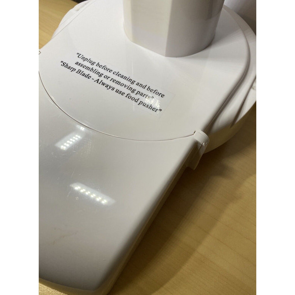 Jack LaLanne Power Juicer Replacement Part Lid Pulp Guard Top Chute CL-003AP - Picture 2 of 6